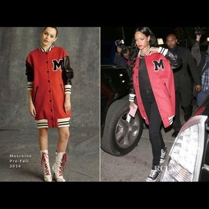MOSCHINO Varsity Bomber Jacket